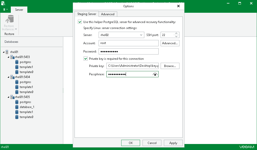 Configuring Staging Server for Linux Machines