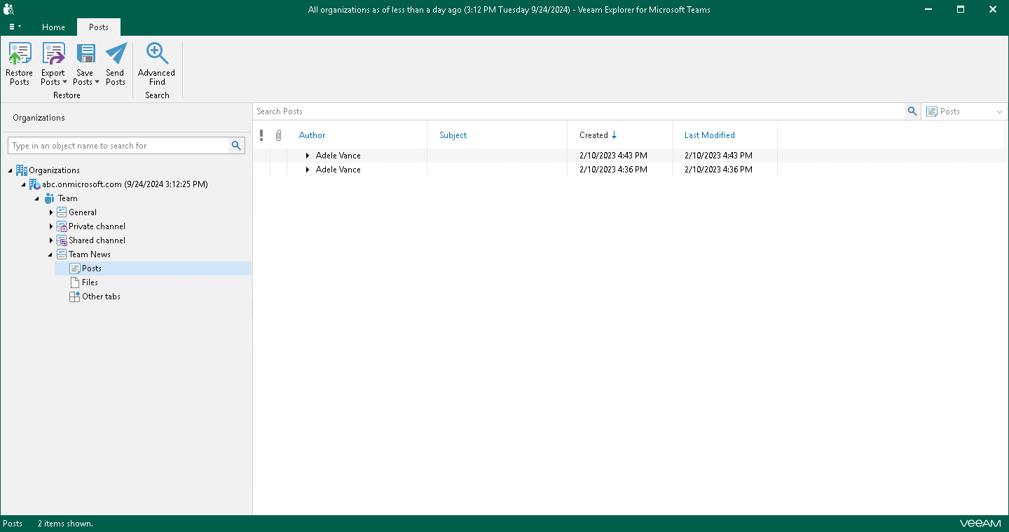 Browsing, Searching and Viewing Items