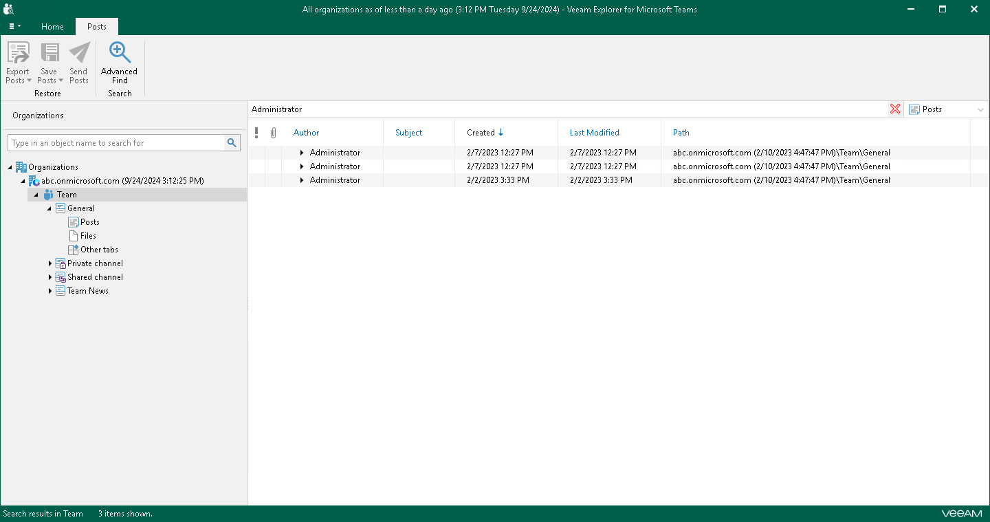 Browsing, Searching and Viewing Items