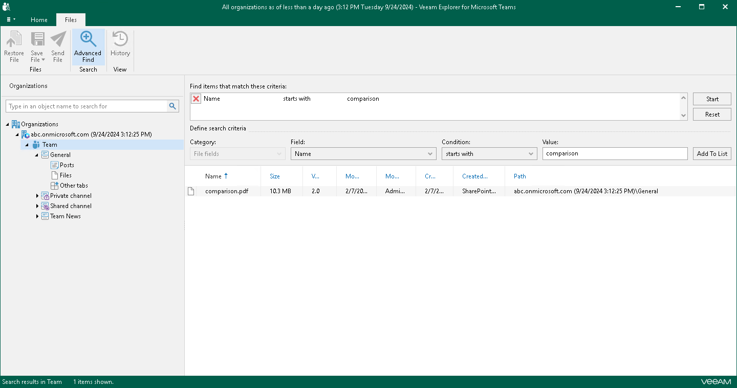 Browsing, Searching and Viewing Items