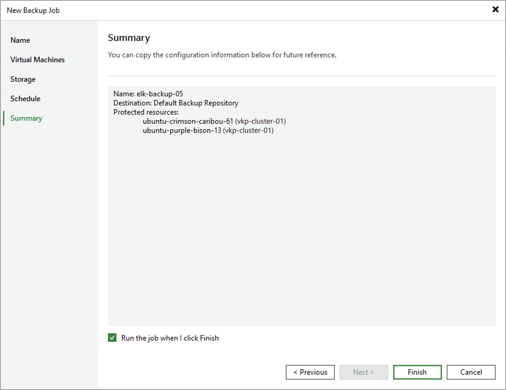 Step 6. Finish Working with Wizard