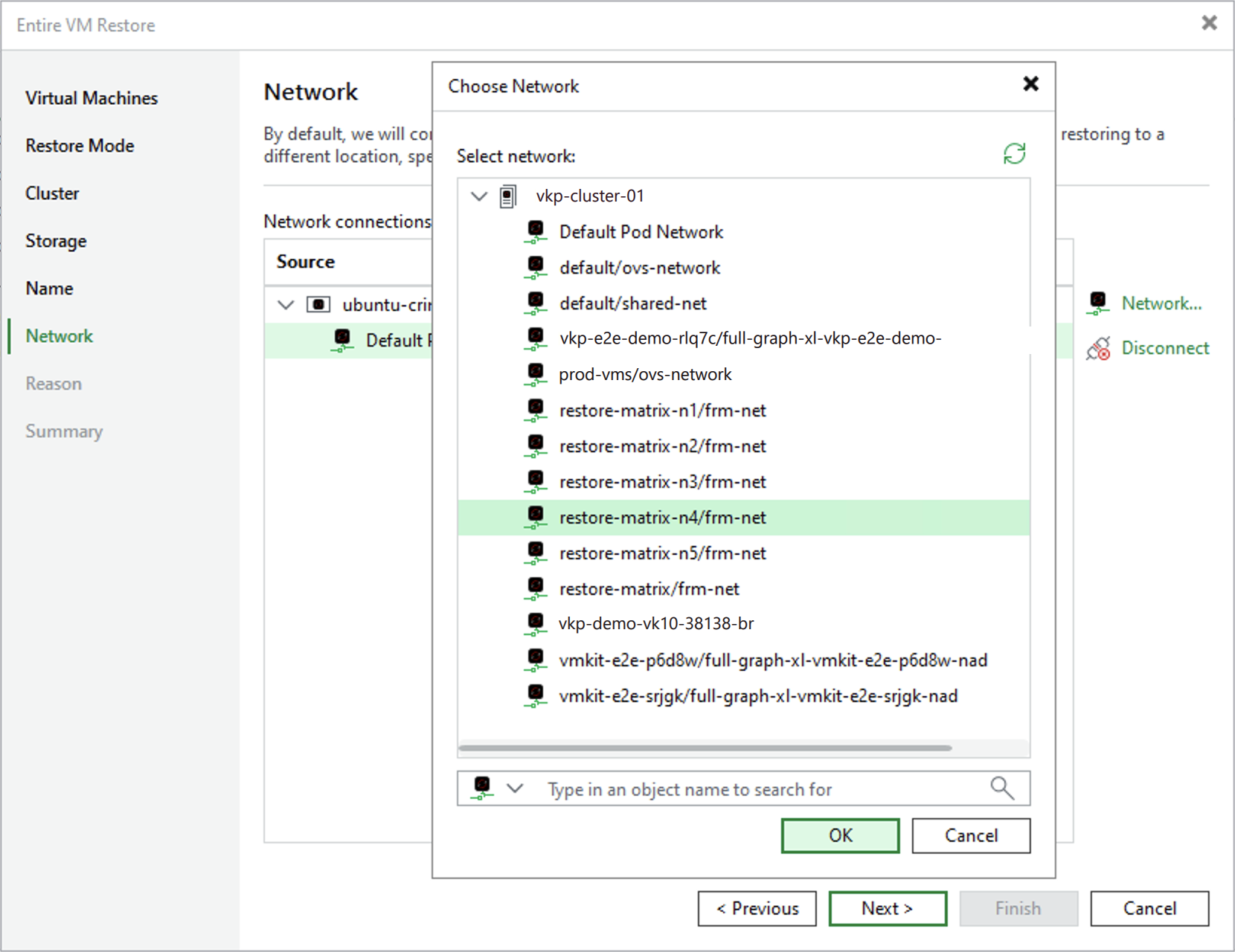 Step 7. Configure Network Settings