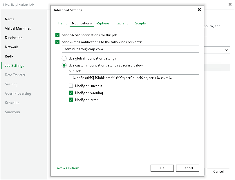Notification Settings