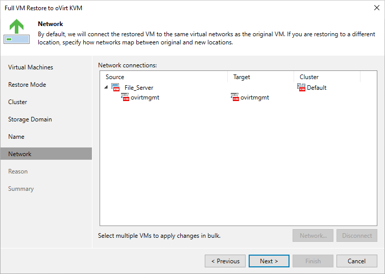 Step 7. Specify Network Settings