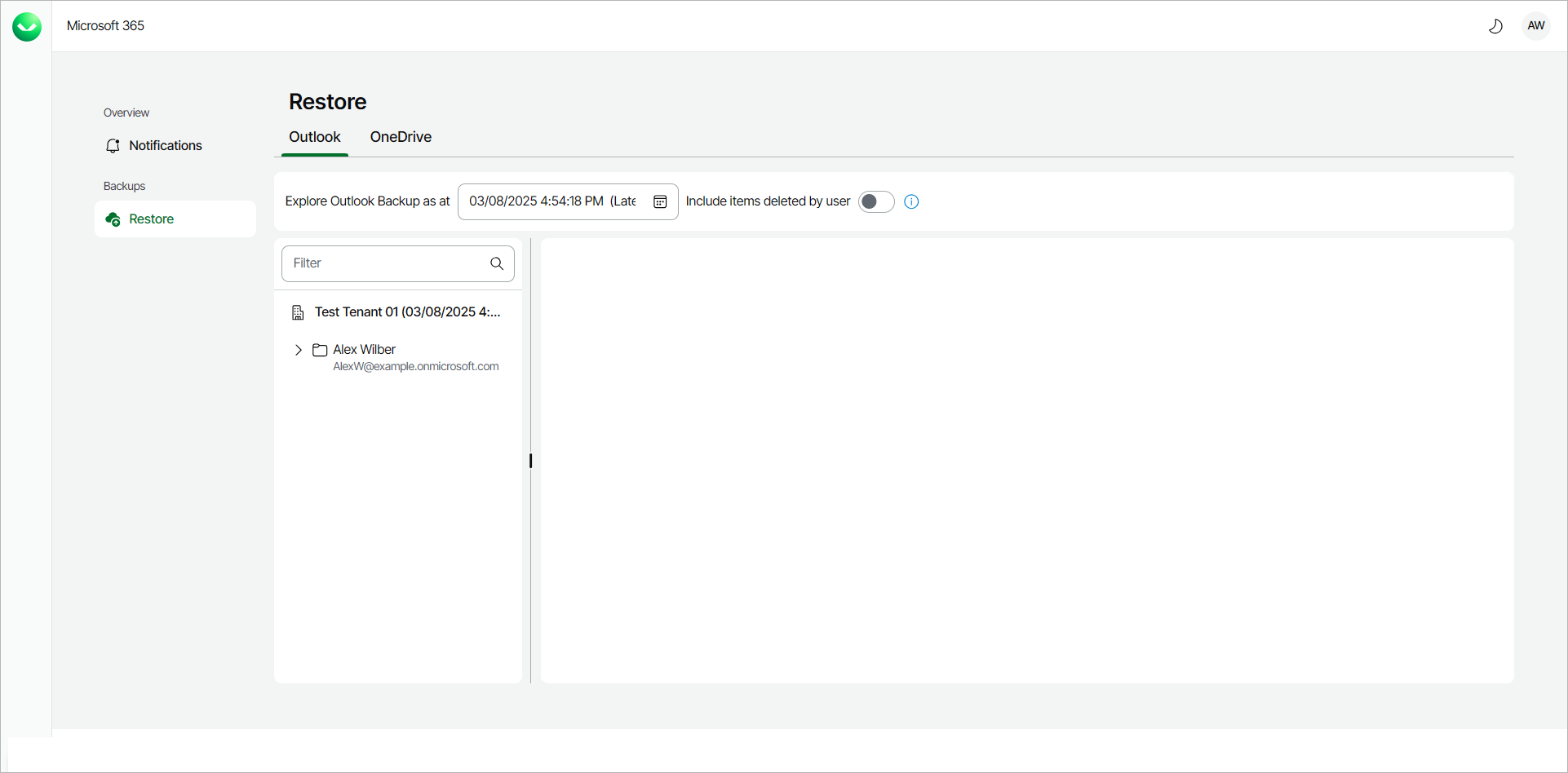 Restoring Outlook Data