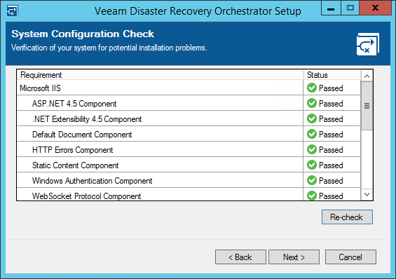 Step 4. Perform System Configuration Check