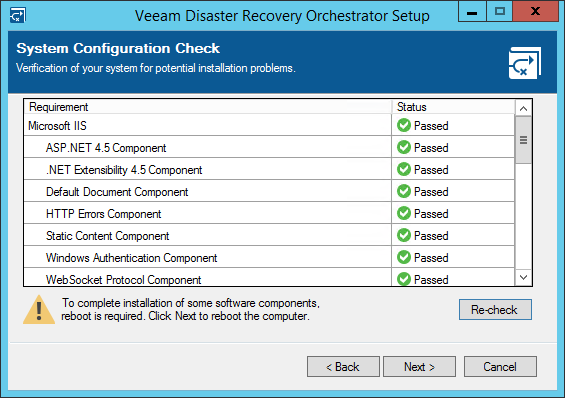 Step 5. Perform System Configuration Check