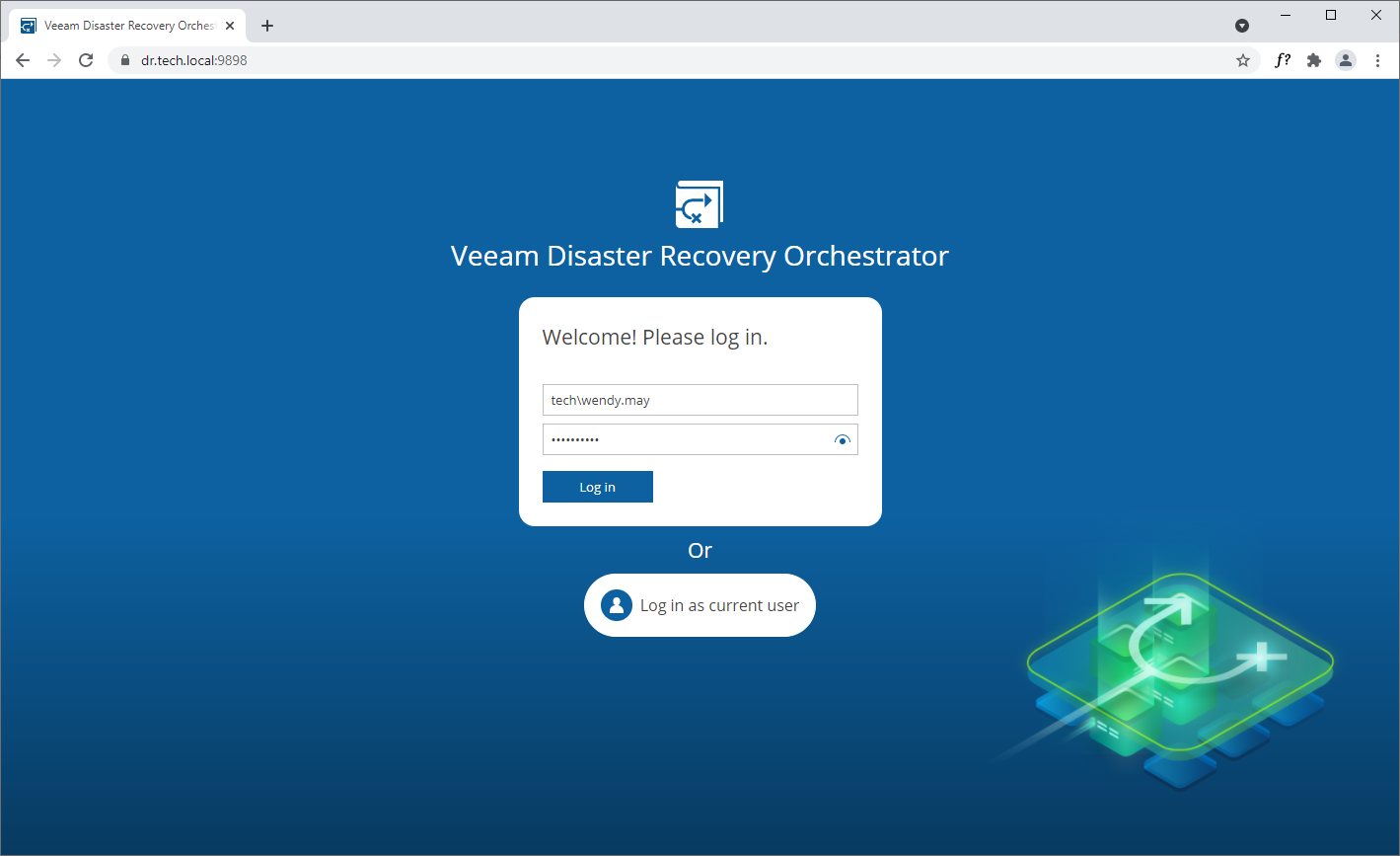 Accessing Orchestrator UI