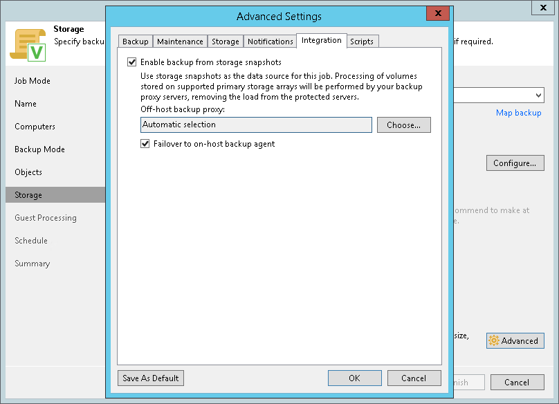 Integration Settings