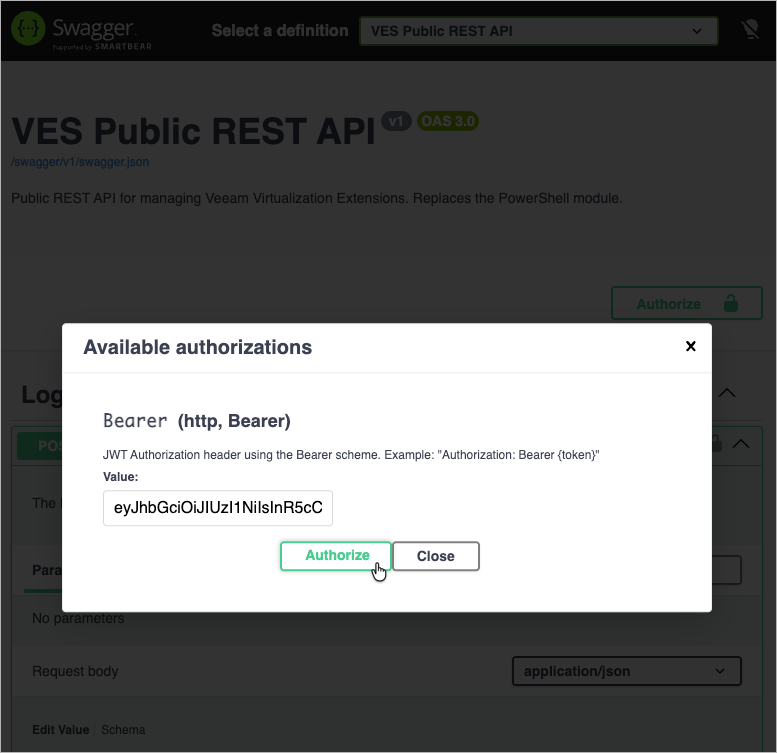 Available Authorizations