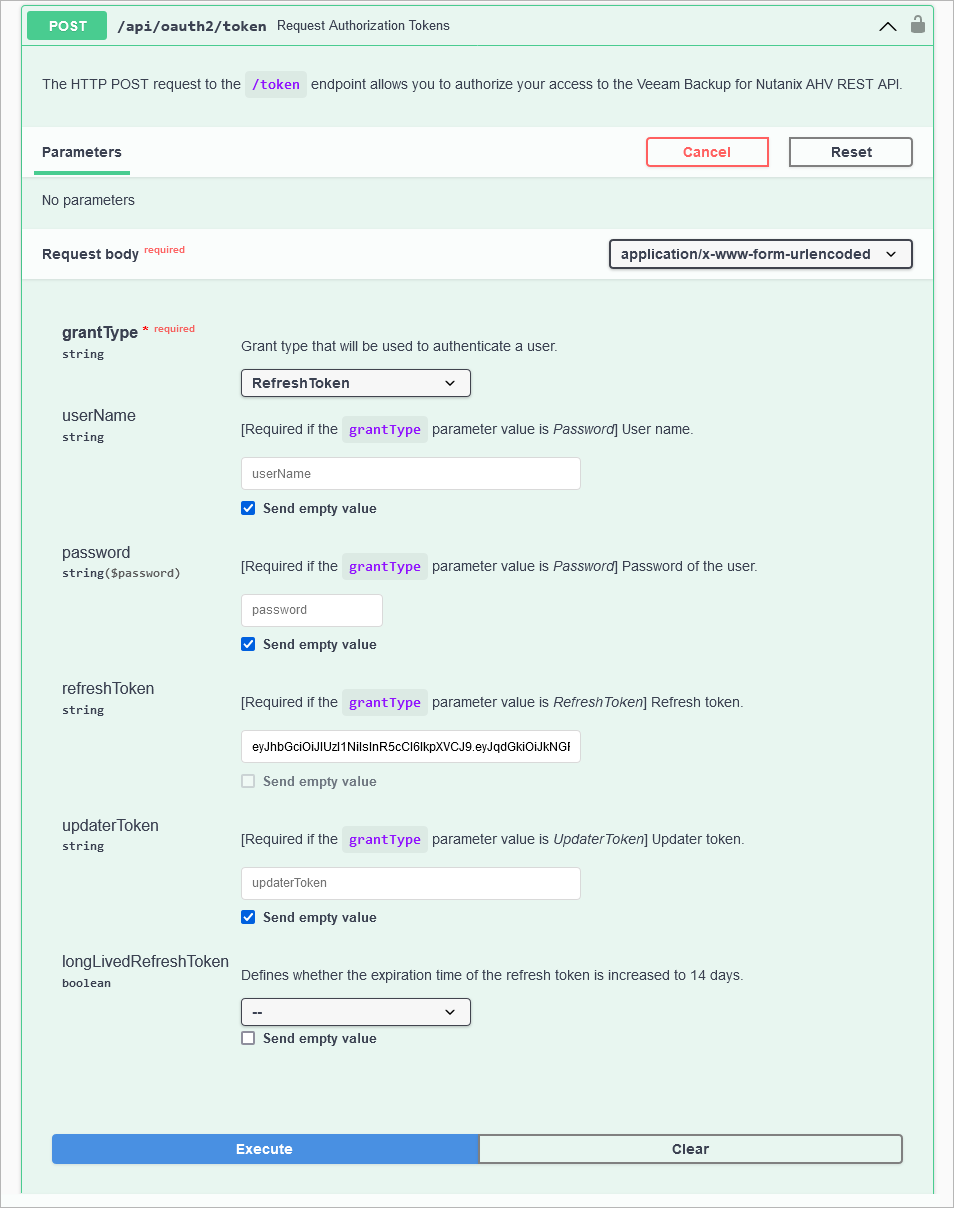 Refresh Token