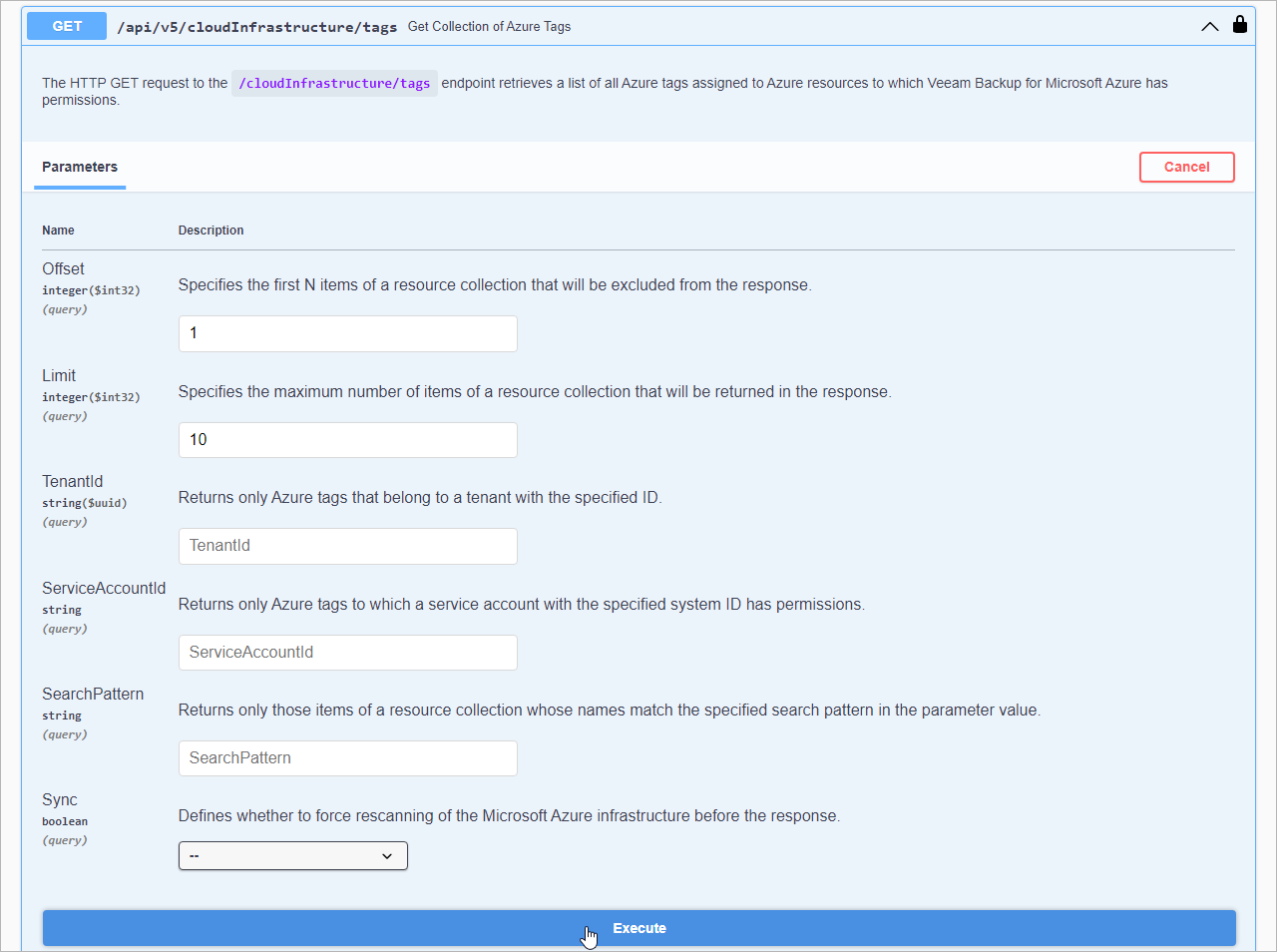 Sending Request