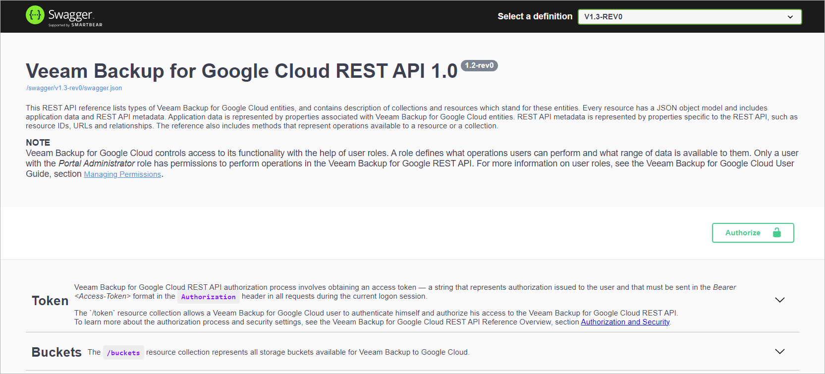 Welcome to Veeam Plug-in for Google REST API
