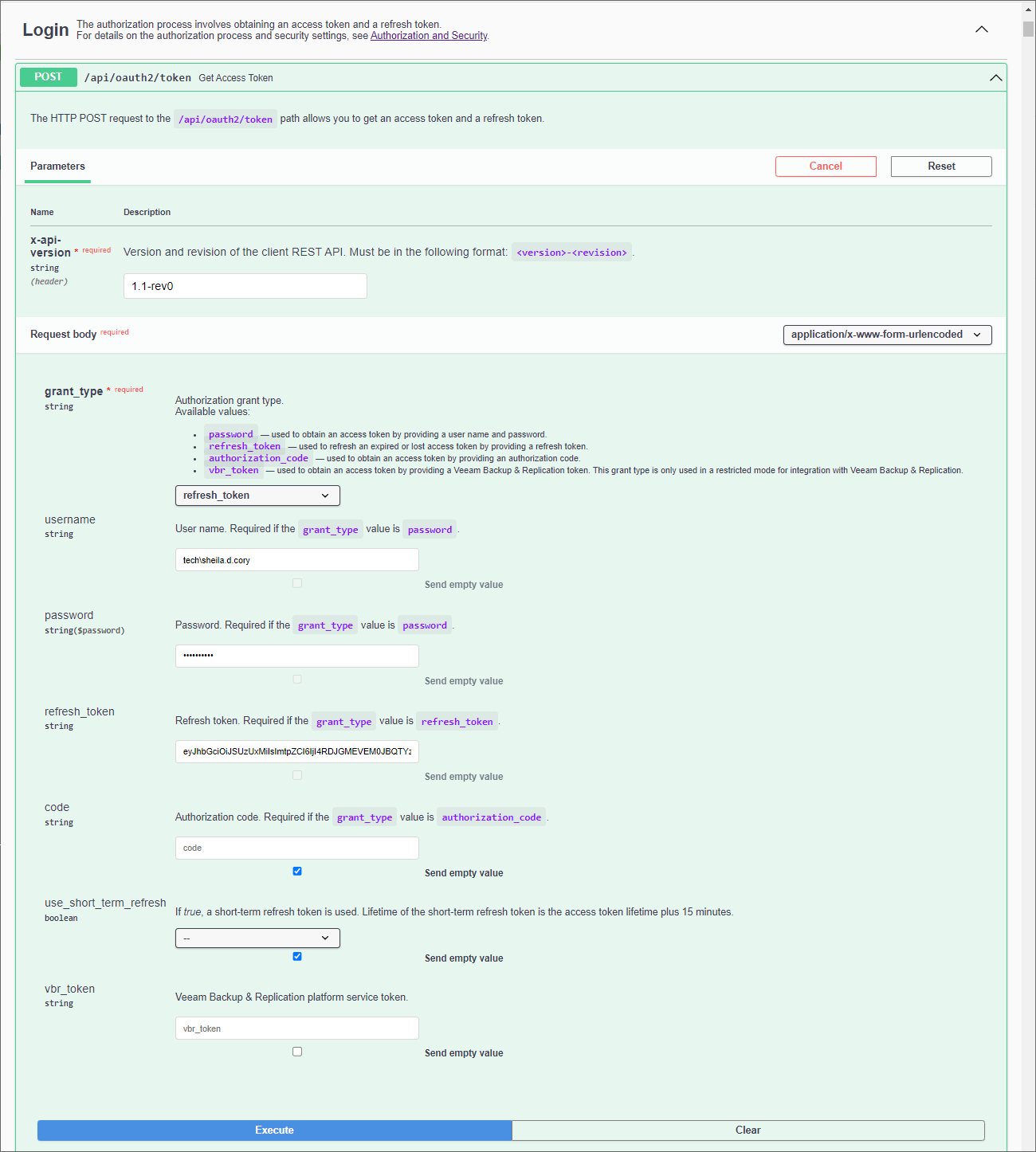 Refresh Token