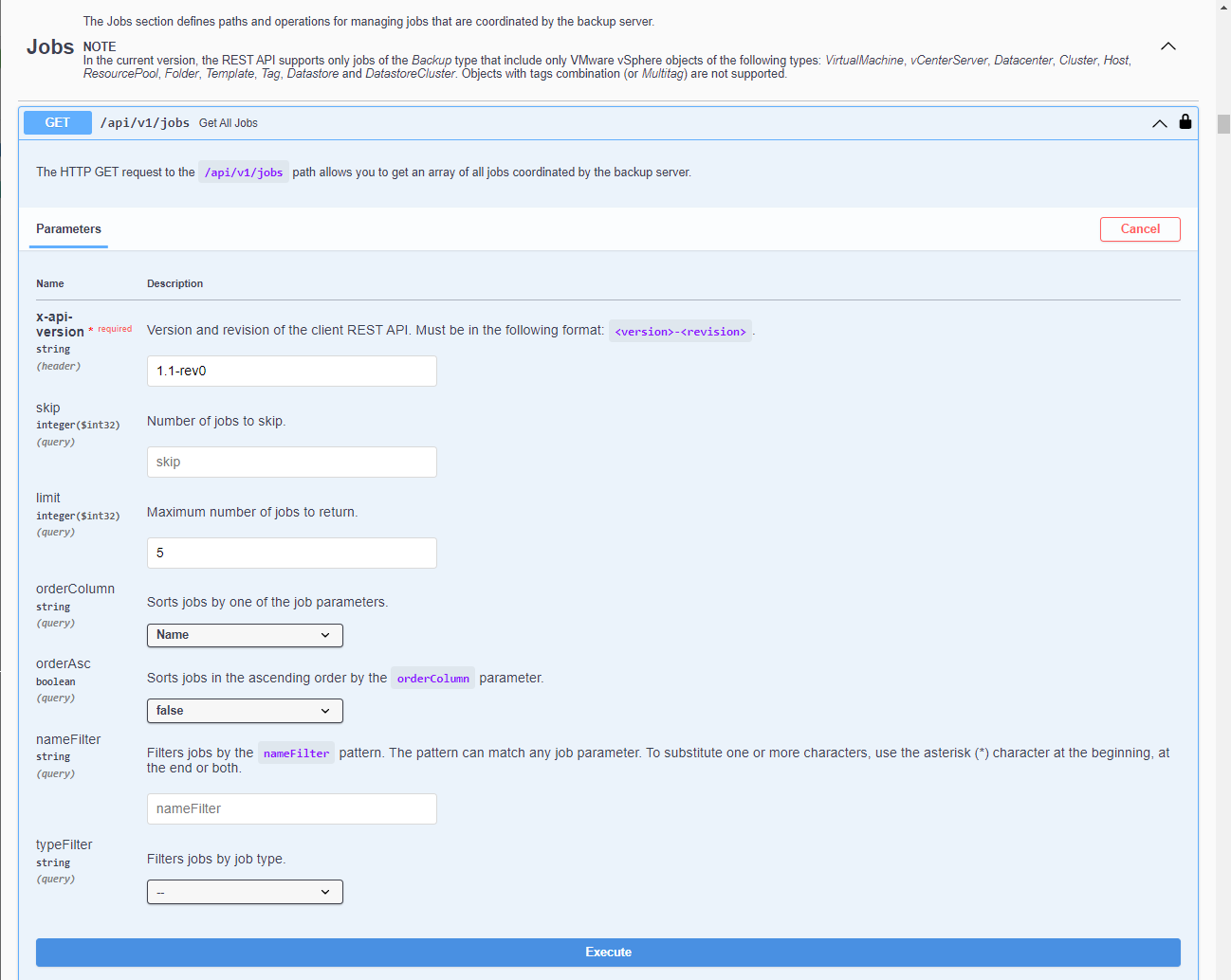 Sending Request