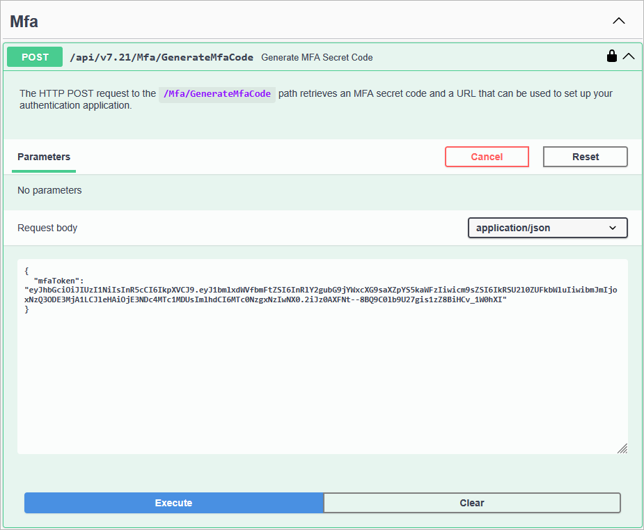 Configuring MFA